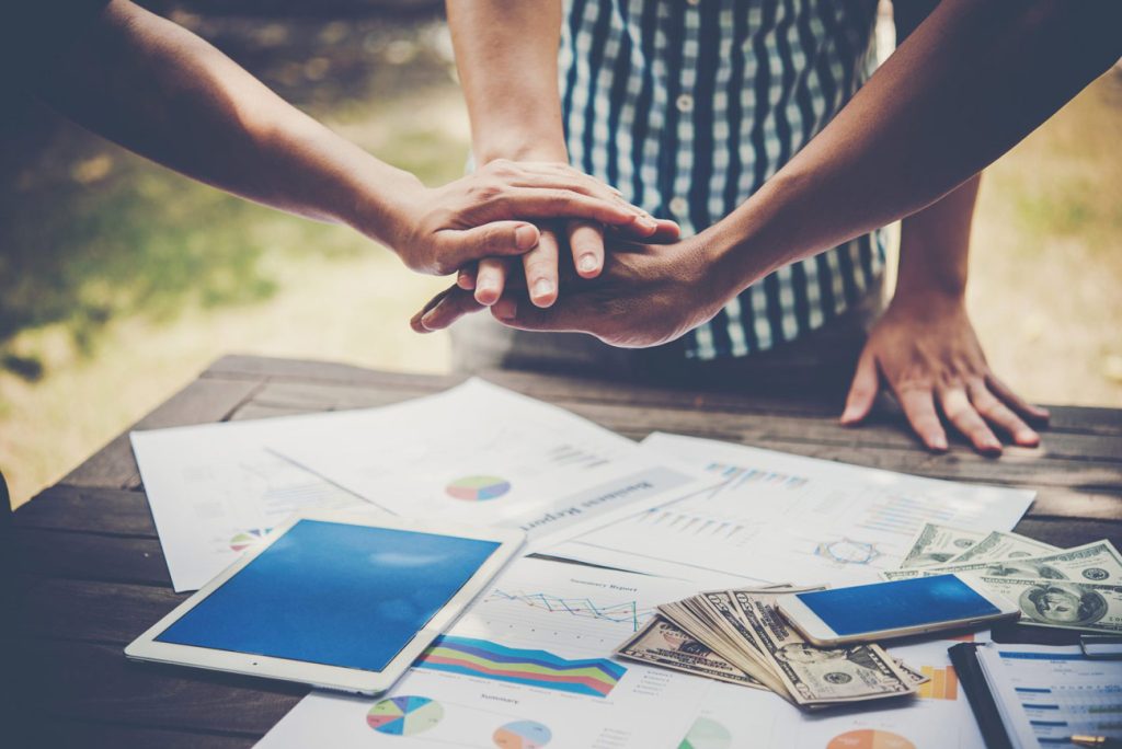 startup business to receive funding or loans