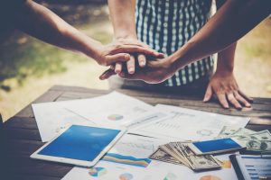 startup business to receive funding or loans