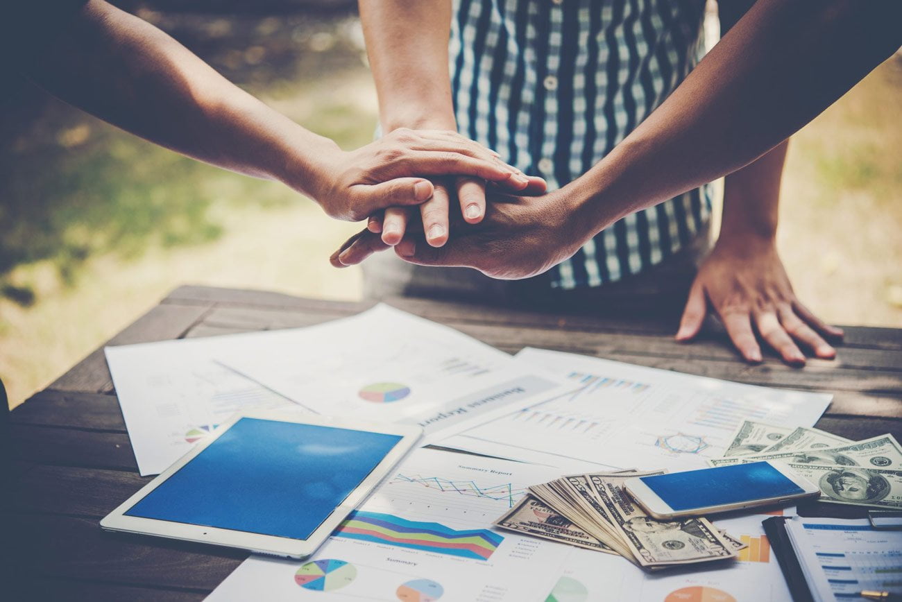 startup business to receive funding or loans